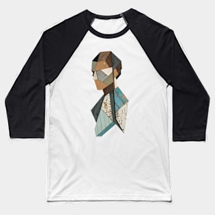 Abstract Graphic Design Baseball T-Shirt